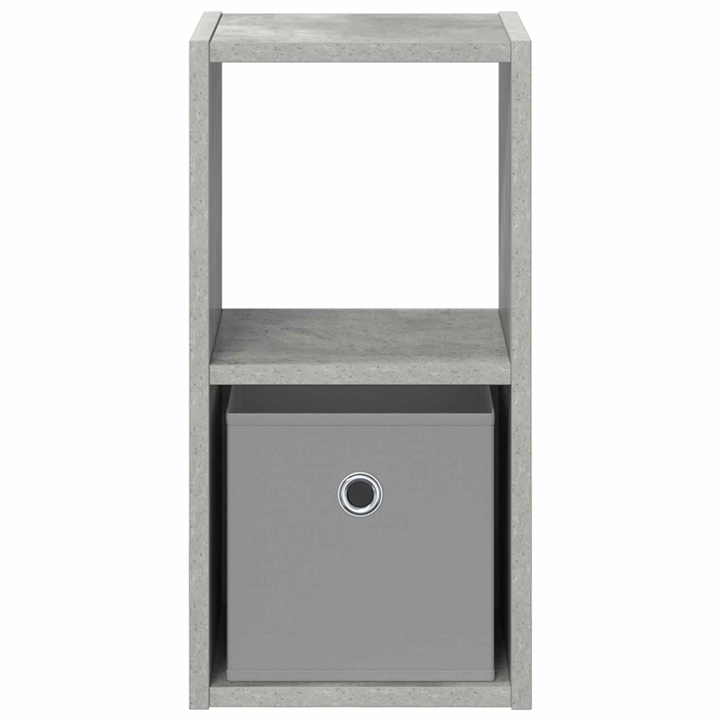 Bedside Table Concrete Grey 25.5 x 22 x 49.5 cm Engineered Wood