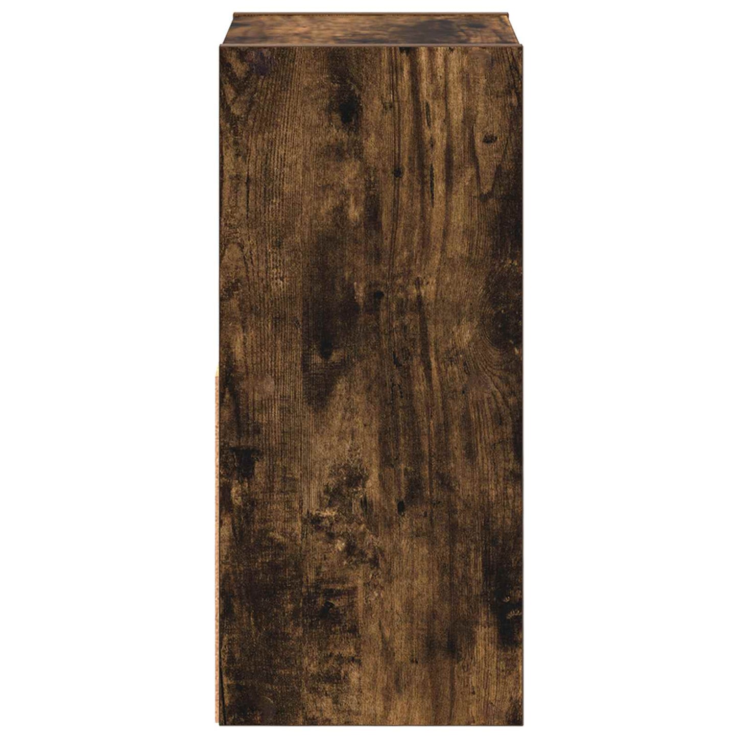 Bedside Table with Drawer 2 pcs Smoked Oak 25.5 x 22 x 49.5 cm
