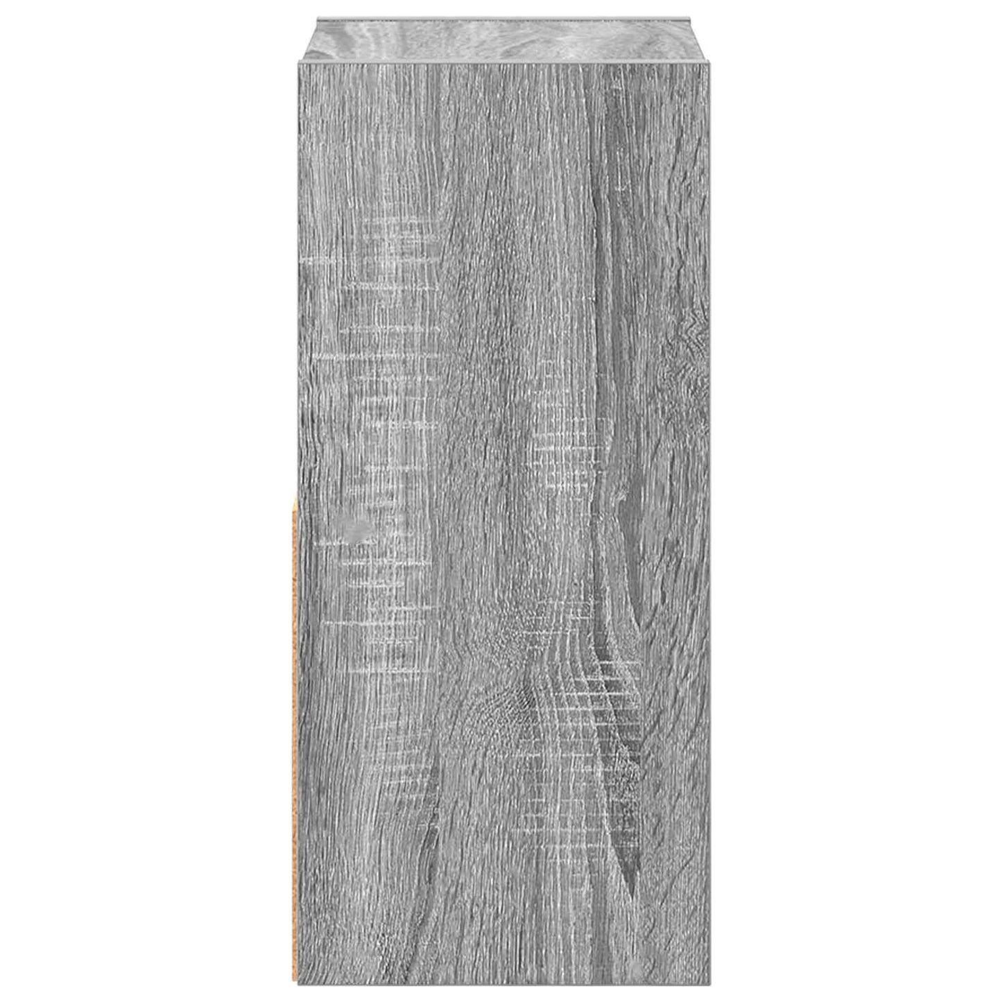 Bedside Table Grey Sonoma 25.5 x 22 x 49.5 cm Engineered Wood