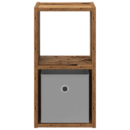 Bedside Table Old Wood 25.5 x 22 x 49.5 cm Engineered Wood