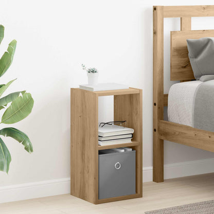 Bedside Table Artisan Oak 25.5 x 22 x 49.5 cm Engineered Wood