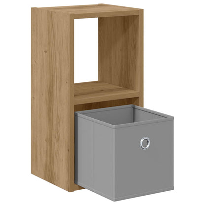 Bedside Table Artisan Oak 25.5 x 22 x 49.5 cm Engineered Wood