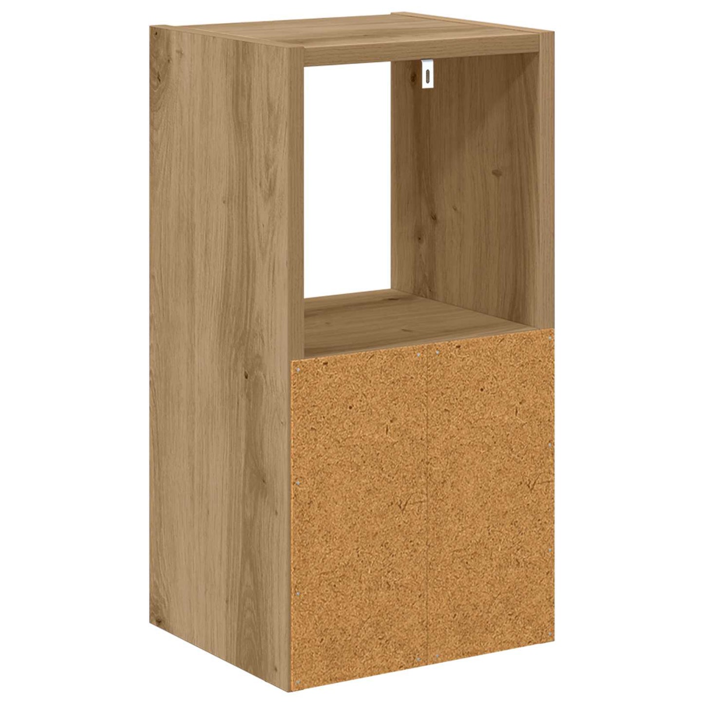 Bedside Table with Drawer 2 pcs Artisan Oak 25.5 x 22 x 49.5 cm