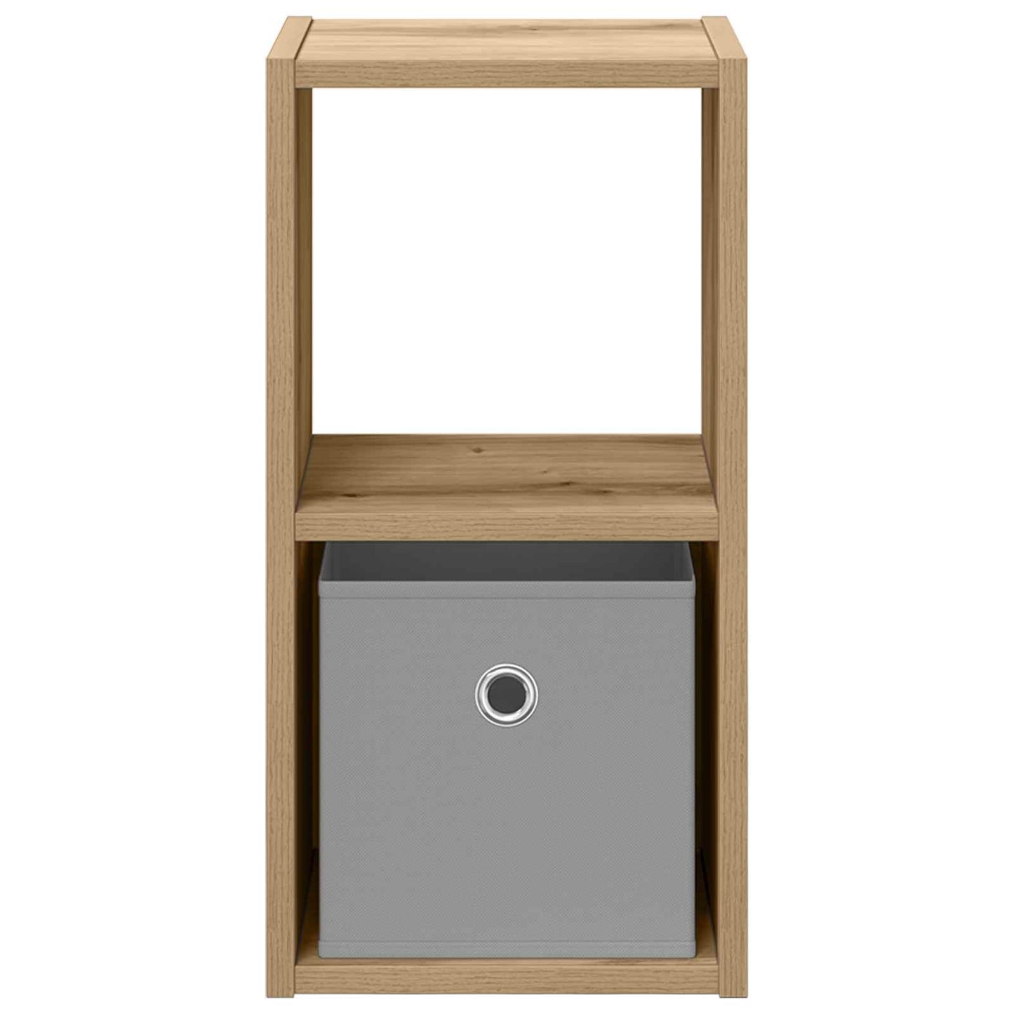 Bedside Table with Drawer 2 pcs Artisan Oak 25.5 x 22 x 49.5 cm