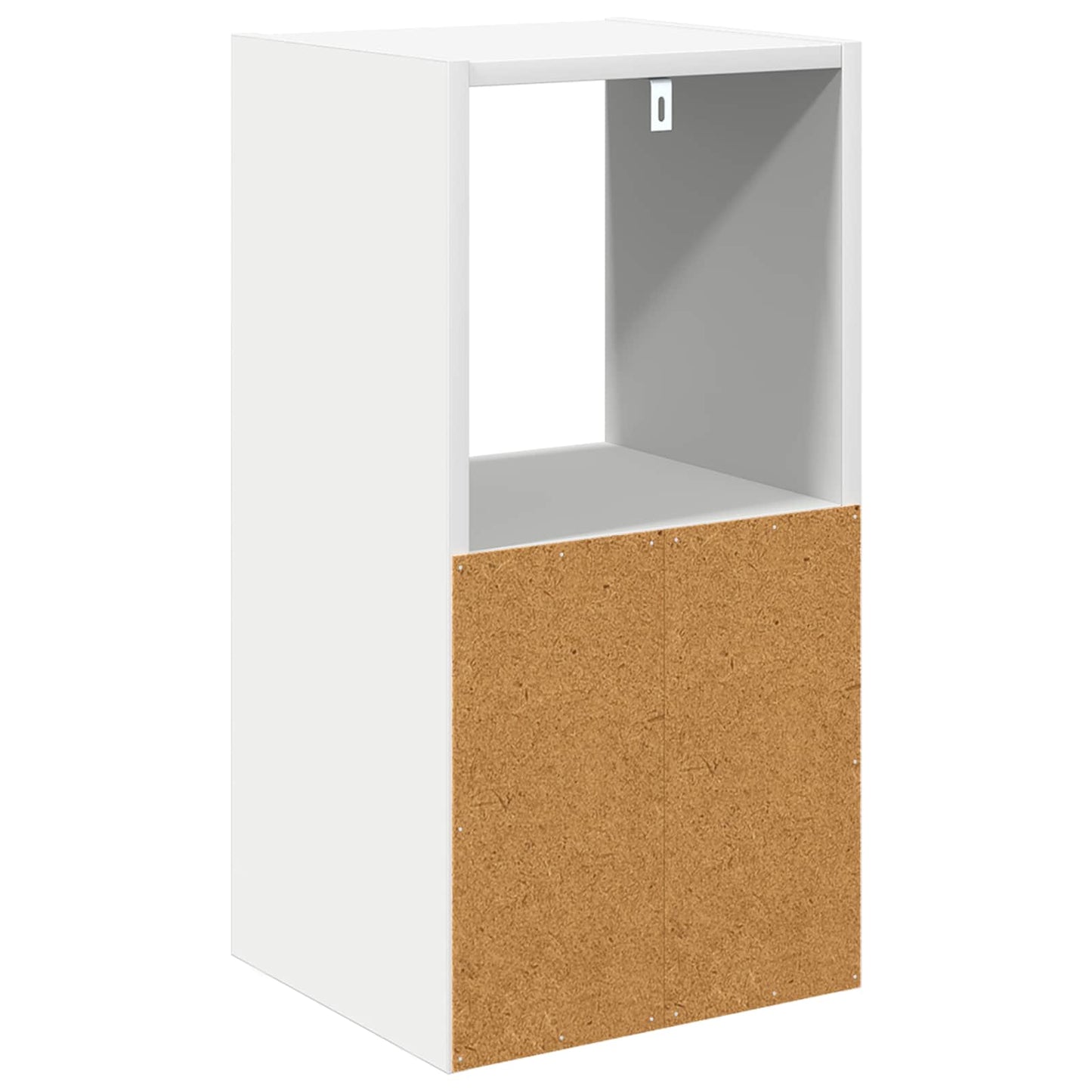 Bedside Table White 30.5 x 27 x 59.5 cm Engineered Wood