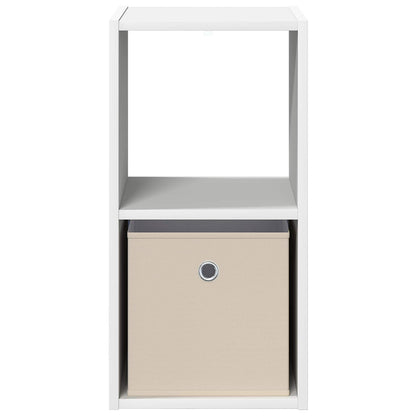 Bedside Table White 30.5 x 27 x 59.5 cm Engineered Wood