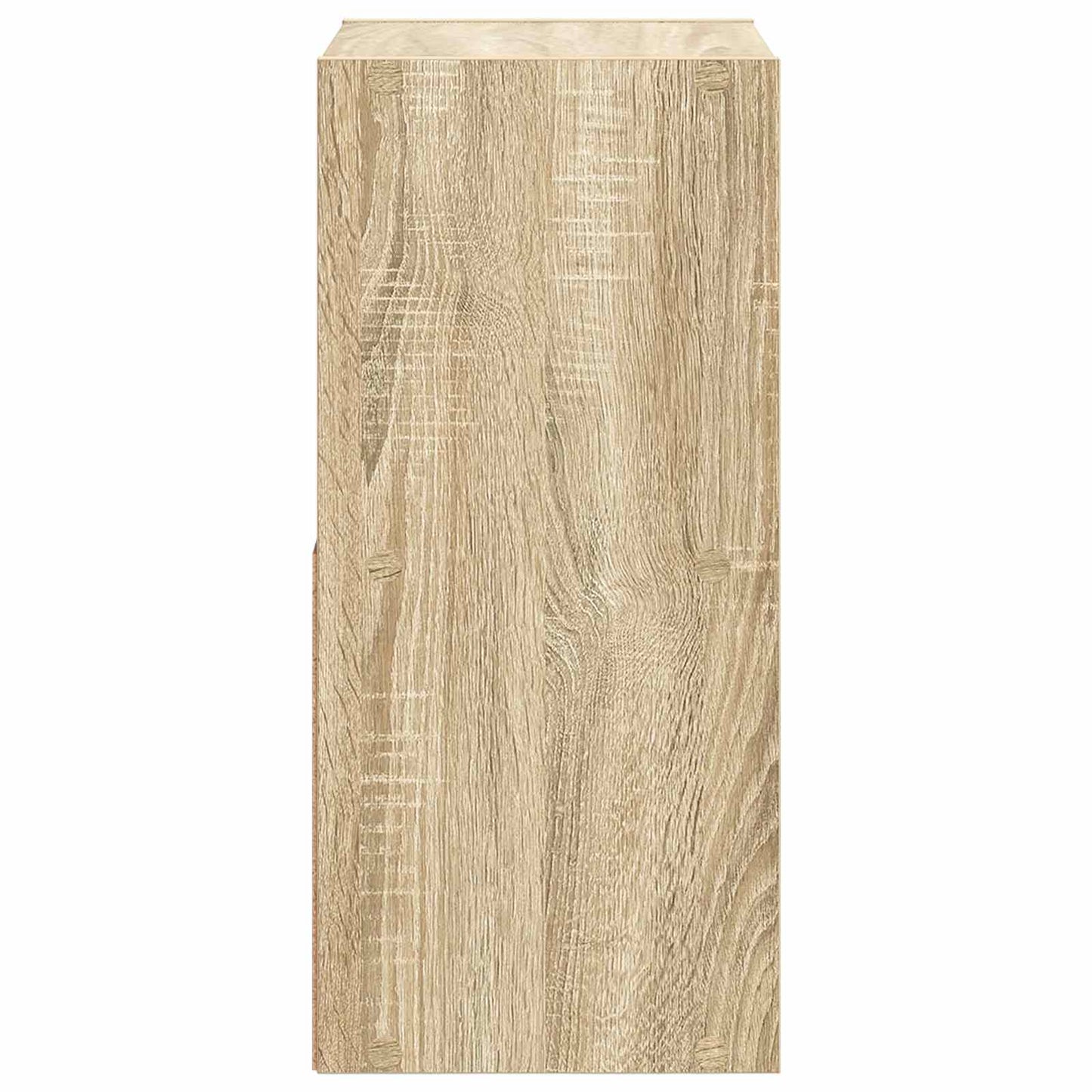 Bedside Table with Drawer 2 pcs Sonoma Oak 30.5 x 27 x 59.5 cm