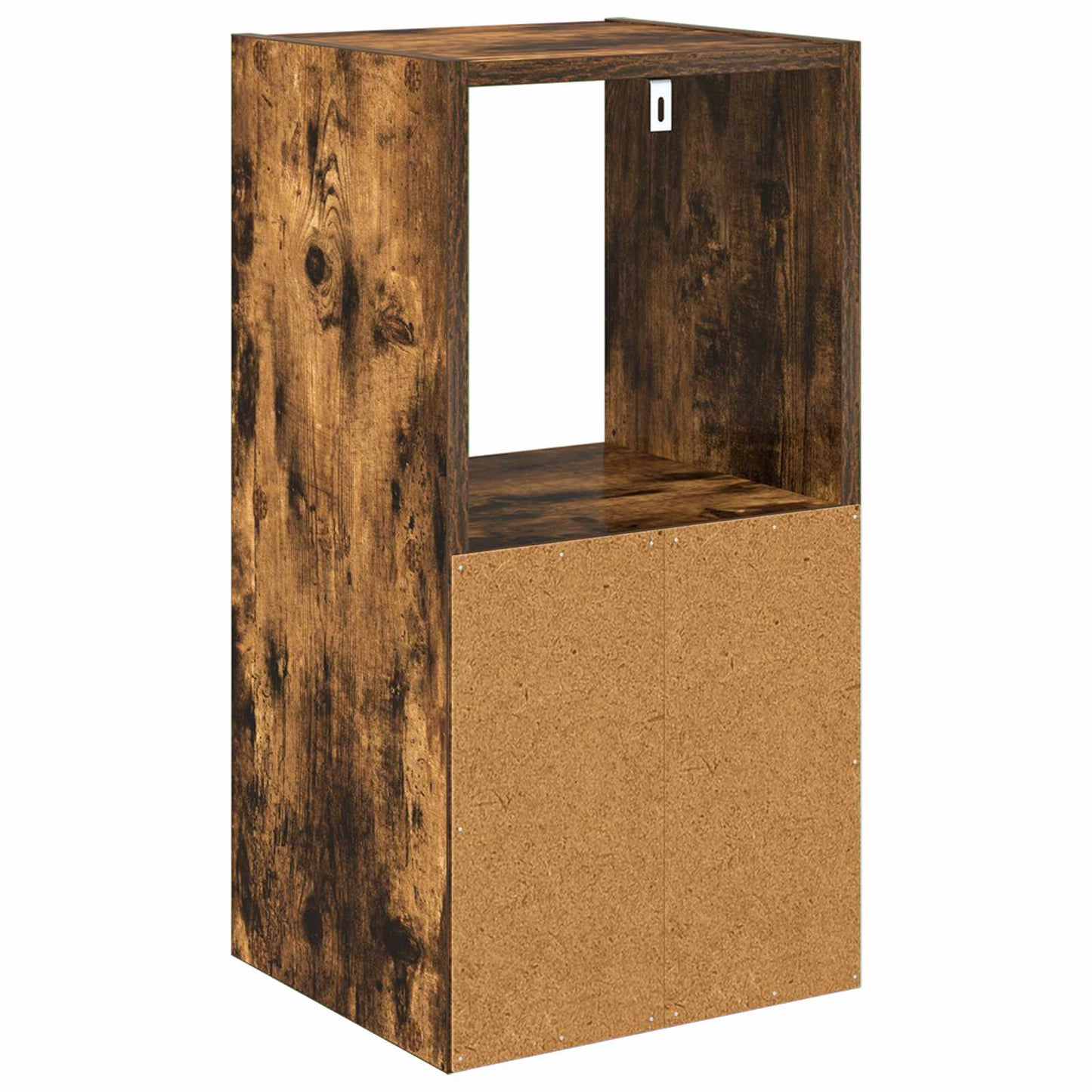 Bedside Table Smoked Oak 30.5 x 27 x 59.5 cm Engineered Wood