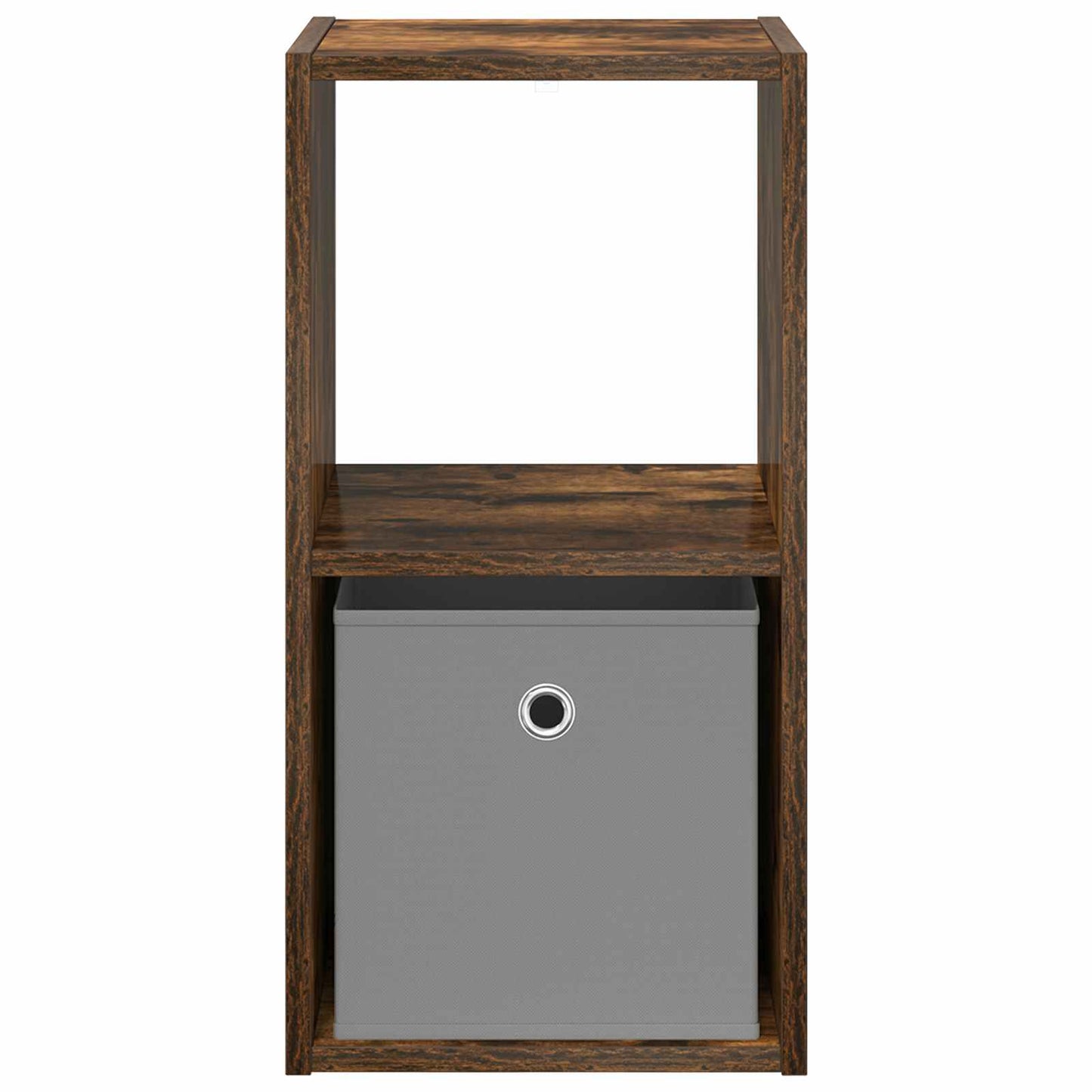 Bedside Table with Drawer 2 pcs Smoked Oak 30.5 x 27 x 59.5 cm