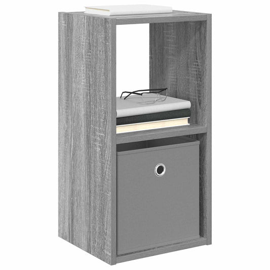 Bedside Table Grey Sonoma 30.5 x 27 x 59.5 cm Engineered Wood