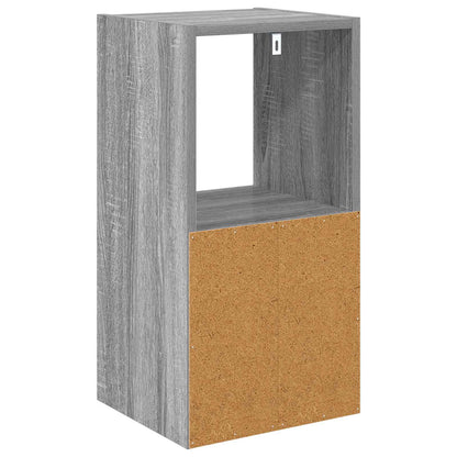 Bedside Table with Drawer 2 pcs Grey Sonoma 30.5 x 27 x 59.5 cm