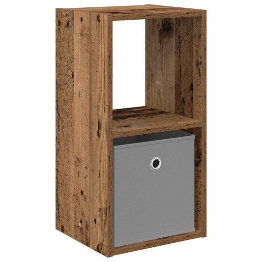 Bedside Table Old Wood 30.5 x 27 x 59.5 cm Engineered Wood