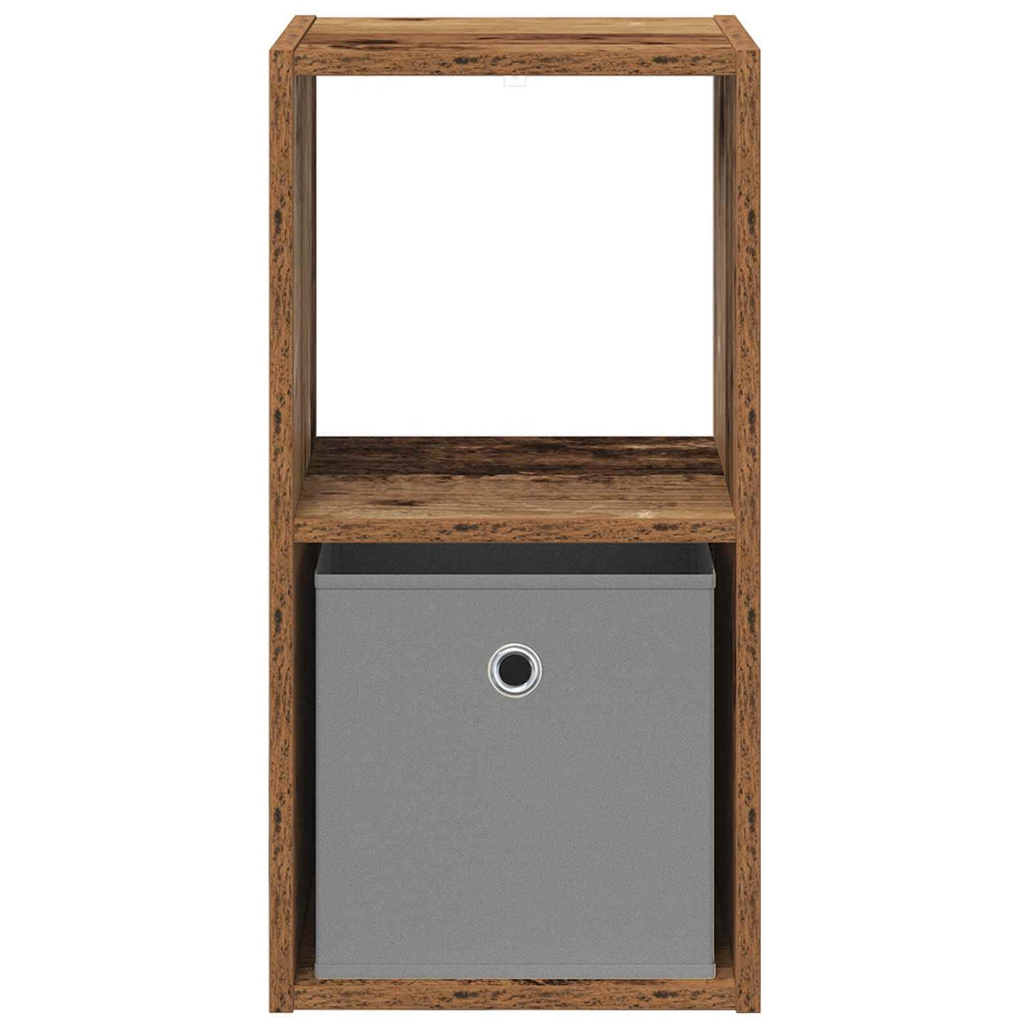 Bedside Table Old Wood 30.5 x 27 x 59.5 cm Engineered Wood