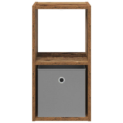 Bedside Table with Drawer 2 pcs Old Wood 30.5 x 27 x 59.5 cm