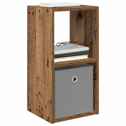 Bedside Table with Drawer 2 pcs Old Wood 30.5 x 27 x 59.5 cm