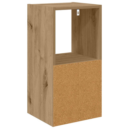 Bedside Table Artisan Oak 30.5 x 27 x 59.5 cm Engineered Wood
