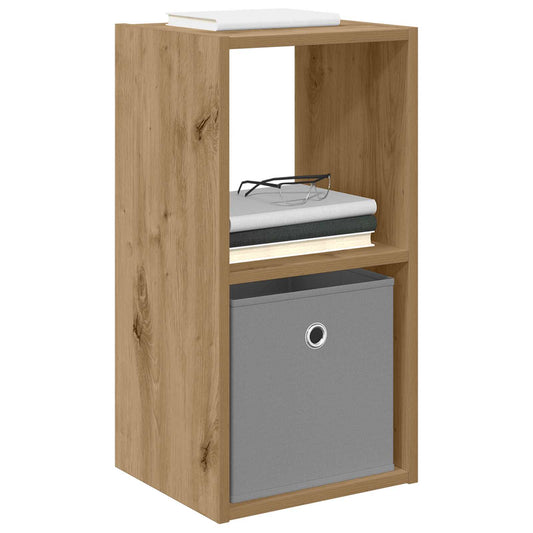 Bedside Table with Drawer 2 pcs Artisan Oak 30.5 x 27 x 59.5 cm