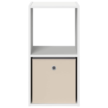 Bedside Table White 35 x 32 x 68.5 cm Engineered Wood