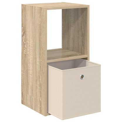 Bedside Table Sonoma Oak 35 x 32 x 68.5 cm Engineered Wood