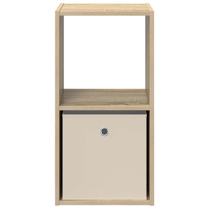 Bedside Table Sonoma Oak 35 x 32 x 68.5 cm Engineered Wood