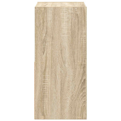 Bedside Table Sonoma Oak 35 x 32 x 68.5 cm Engineered Wood