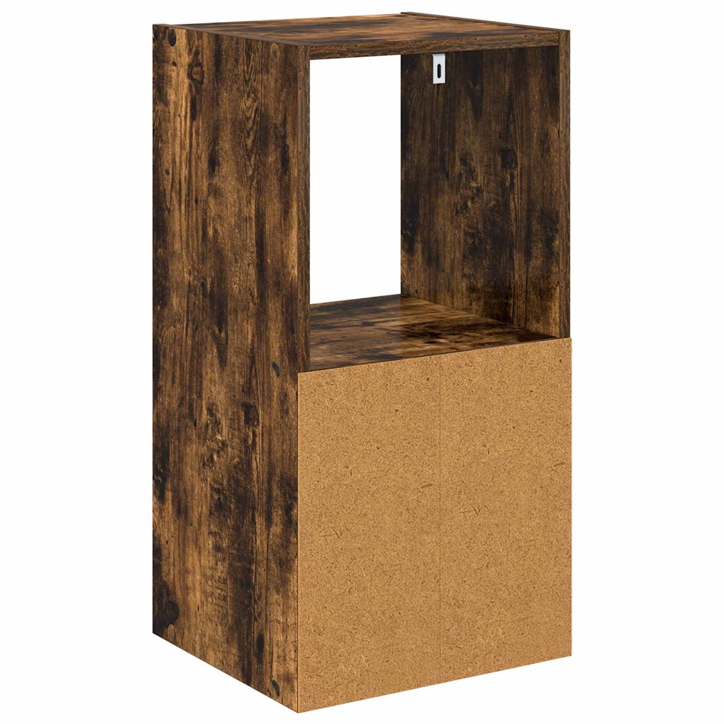 Bedside Table with Drawer 2 pcs Smoked Oak 35 x 32 x 68.5 cm