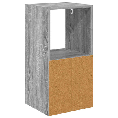 Bedside Table 2 pcs Grey Sonoma 35 x 32 x 68.5 cm
