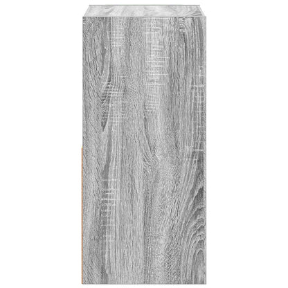 Bedside Table 2 pcs Grey Sonoma 35 x 32 x 68.5 cm