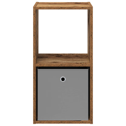 Bedside Table 2 pcs Old Wood 35 x 32 x 68.5 cm Engineered Wood