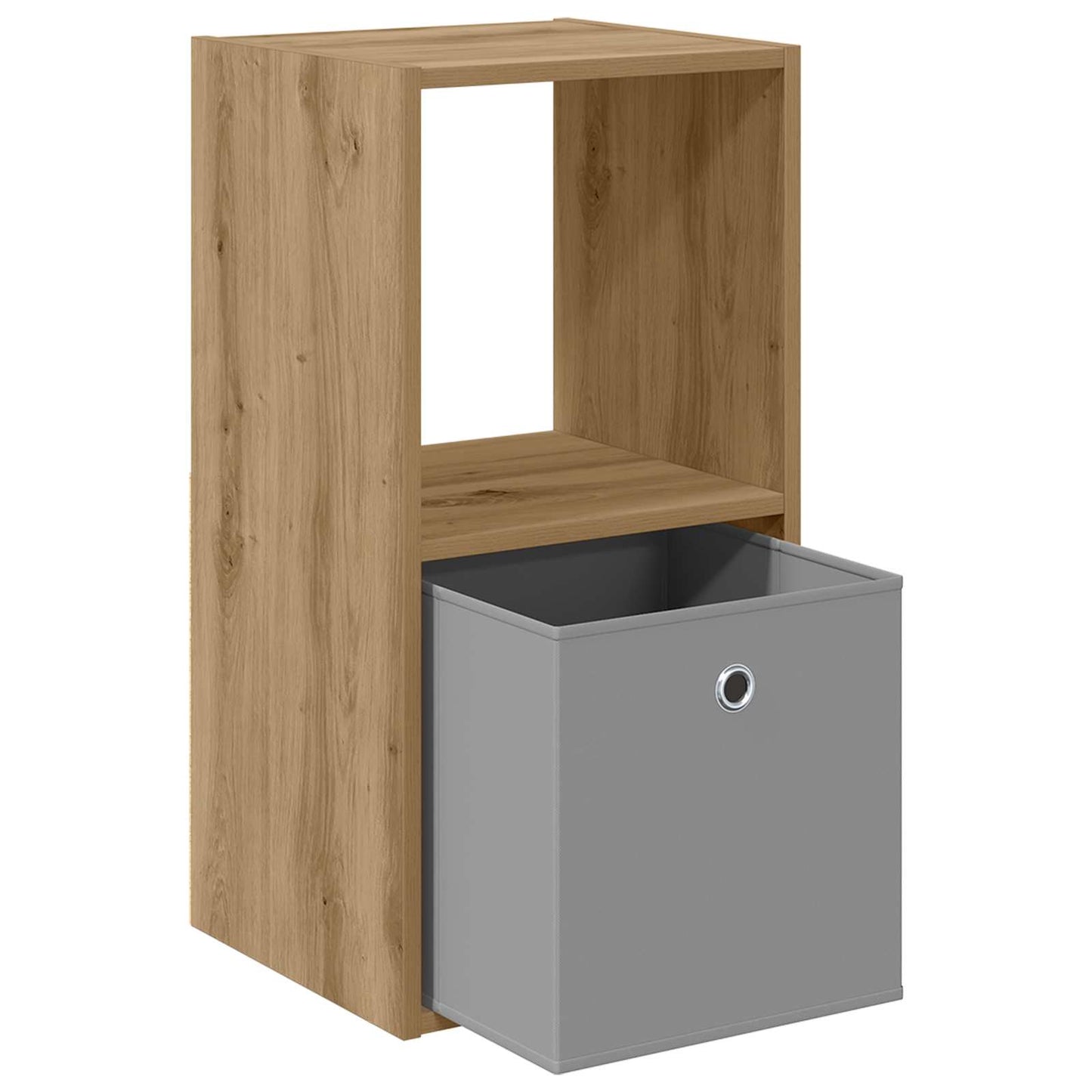 Bedside Table Artisan Oak 35 x 32 x 68.5 cm Engineered Wood