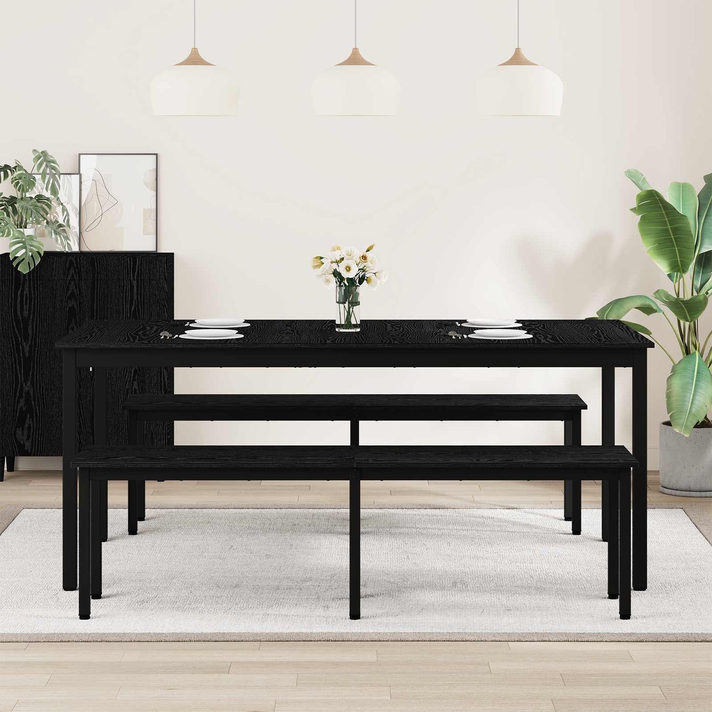 Dining Tables 2 pcs 180 x 90 x 75 cm Engineered Wood