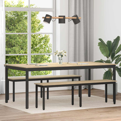 Dining Tables 2 pcs 200 x 100 x 75 cm Engineered Wood