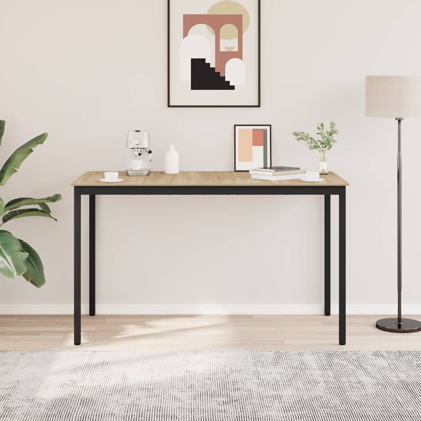 Standing Bar Table Engineered Wood