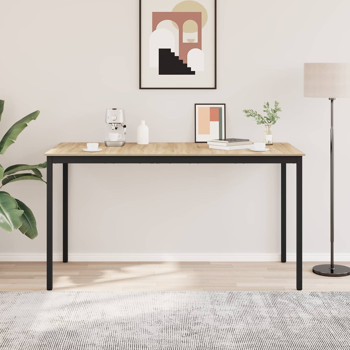 Standing Bar Table Engineered Wood