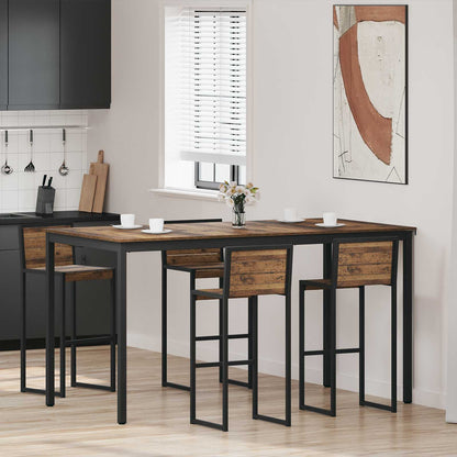 Standing Bar Table Engineered Wood