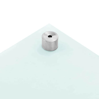 Kitchen Backsplash 2 pcs White 100 x 50 cm Tempered Glass