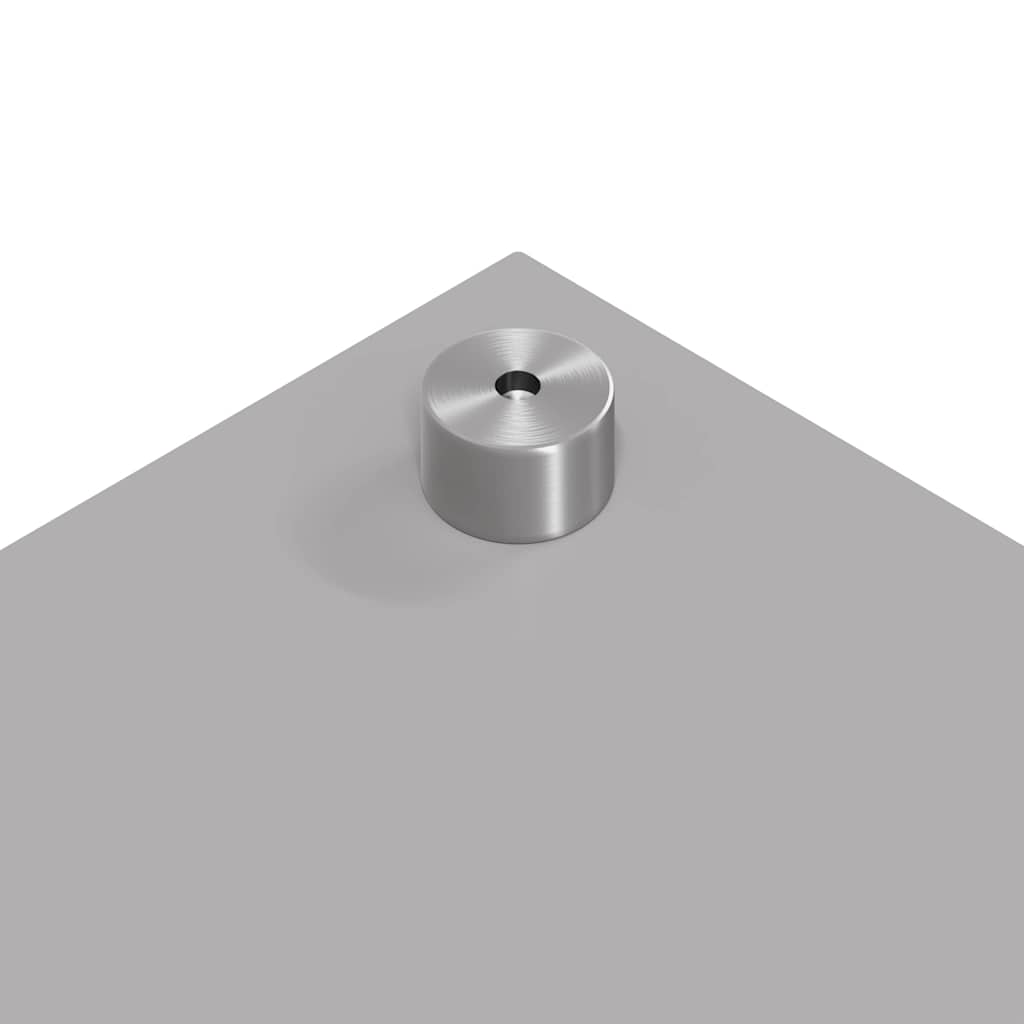 Kitchen Backsplash 2 pcs Light Grey 80 x 50 cm Tempered Glass