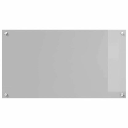 Kitchen Backsplash 2 pcs Light Grey 90 x 50 cm Tempered Glass