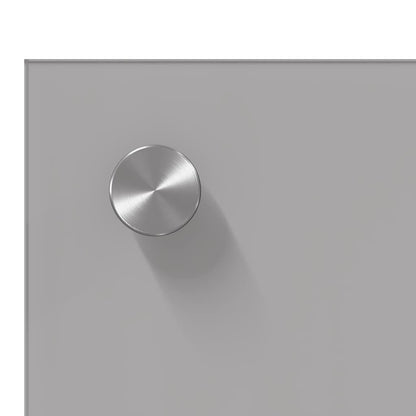 Kitchen Backsplash 2 pcs Light Grey 100 x 40 cm Tempered Glass