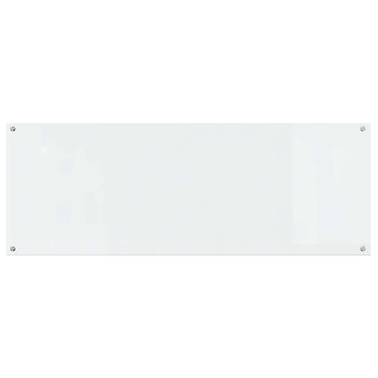 Kitchen Backsplash 2 pcs Transparent 110 x 40 cm Tempered Glass