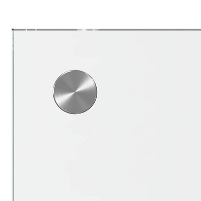 Kitchen Backsplash 2 pcs Transparent 70 x 40 cm Tempered Glass