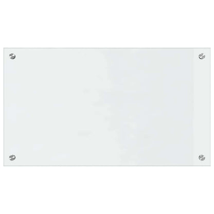 Kitchen Backsplash 2 pcs Transparent 70 x 40 cm Tempered Glass