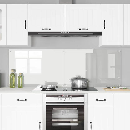 Kitchen Backsplash 2 pcs Transparent 90 x 60 cm Tempered Glass
