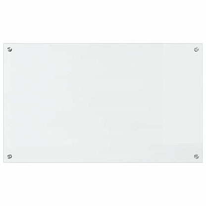 Kitchen Backsplash 2 pcs Transparent 100 x 60 cm Tempered Glass
