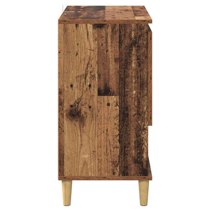Sideboards 2 pcs Old Wood 60 x 35 x 70 cm Engineered Wood