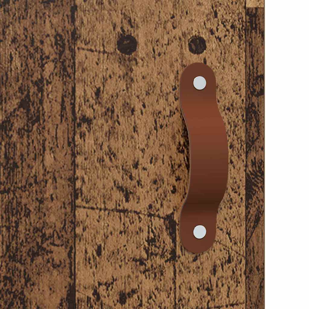 Wall-mounted Cabinet 2 pcs Old Wood 69.5 x 34 x 90 cm