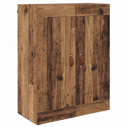 Wall-mounted Cabinet 2 pcs Old Wood 69.5 x 34 x 90 cm