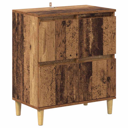 Sideboards 3 pcs Old Wood 60 x 35 x 70 cm Engineered Wood