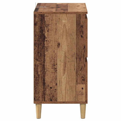 Sideboards 3 pcs Old Wood 60 x 35 x 70 cm Engineered Wood