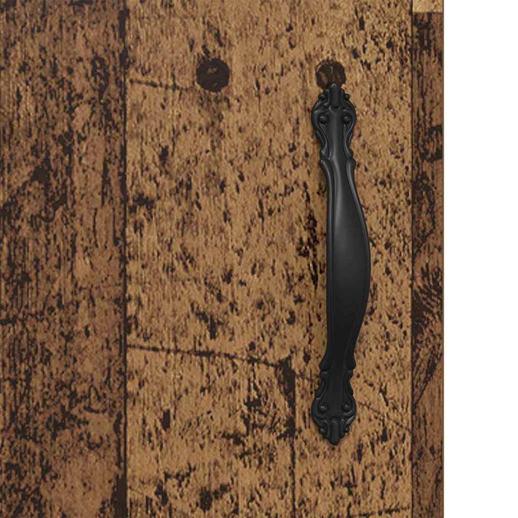 Wall-mounted Cabinet 2 pcs Old Wood 69.5 x 34 x 90 cm
